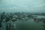 Singapore: Blick nach Norden vom One Raffles Quay