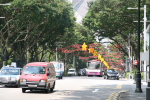 Singapore: Weihnächtliche Stimmung in der Orchard Road