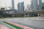 Singapore: Formel 1 Strecke mit Benjamin Sheares Bridge
