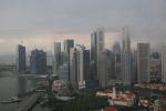 Singapore: Morgenstimmung in der Innenstadt