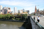 Melbourne: View from Prices Bridge