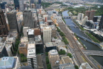 Melbourne: View from Melbourne Observation Deck