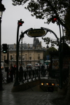 Paris: Abgang zur Metro
