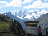  Diverse: Aussicht von der Alp Languard (Engadin)