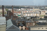 Dublin: Blick von der Gravity Bar auf Dublin