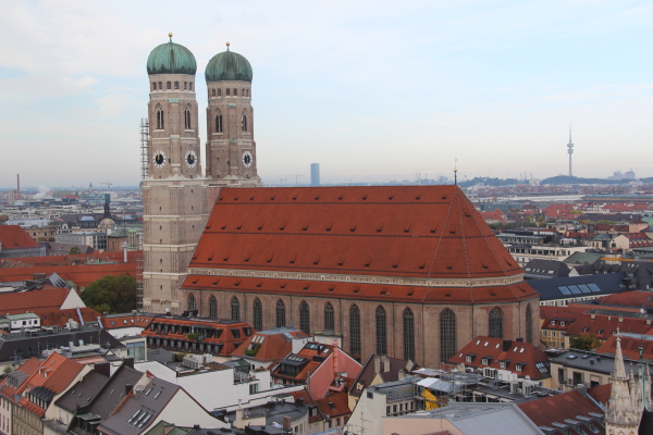  München: Vom Turm Alter Peter: Frauenkirche