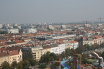 Wien: Blick vom Riesenrad im Prater Richtung Norden