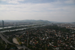Wien: Blick vom Donauturm
